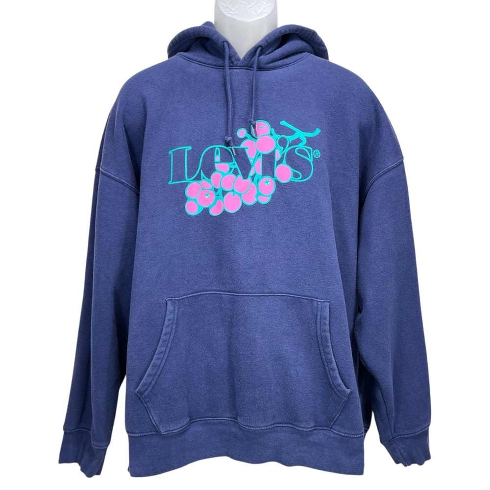 Levi’s 2XL Relaxed Fit “Juice Is Worth The‎ Squeeze” Graphic Hoodie Sweatshirt